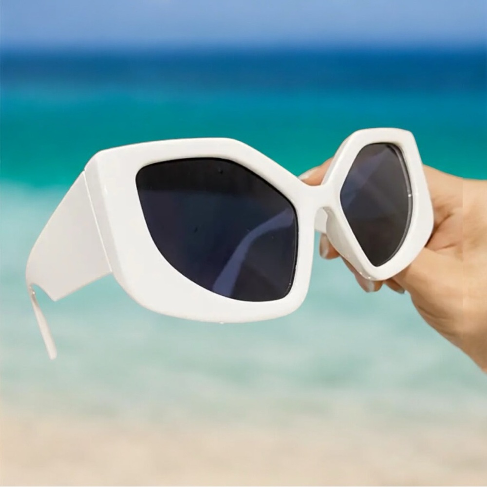 🆕 Trendy Oversized Cat Eye Sunglasses Y2K Creative Unique Design‼️ MOD SQUAD ‼️ - Picture 12 of 16